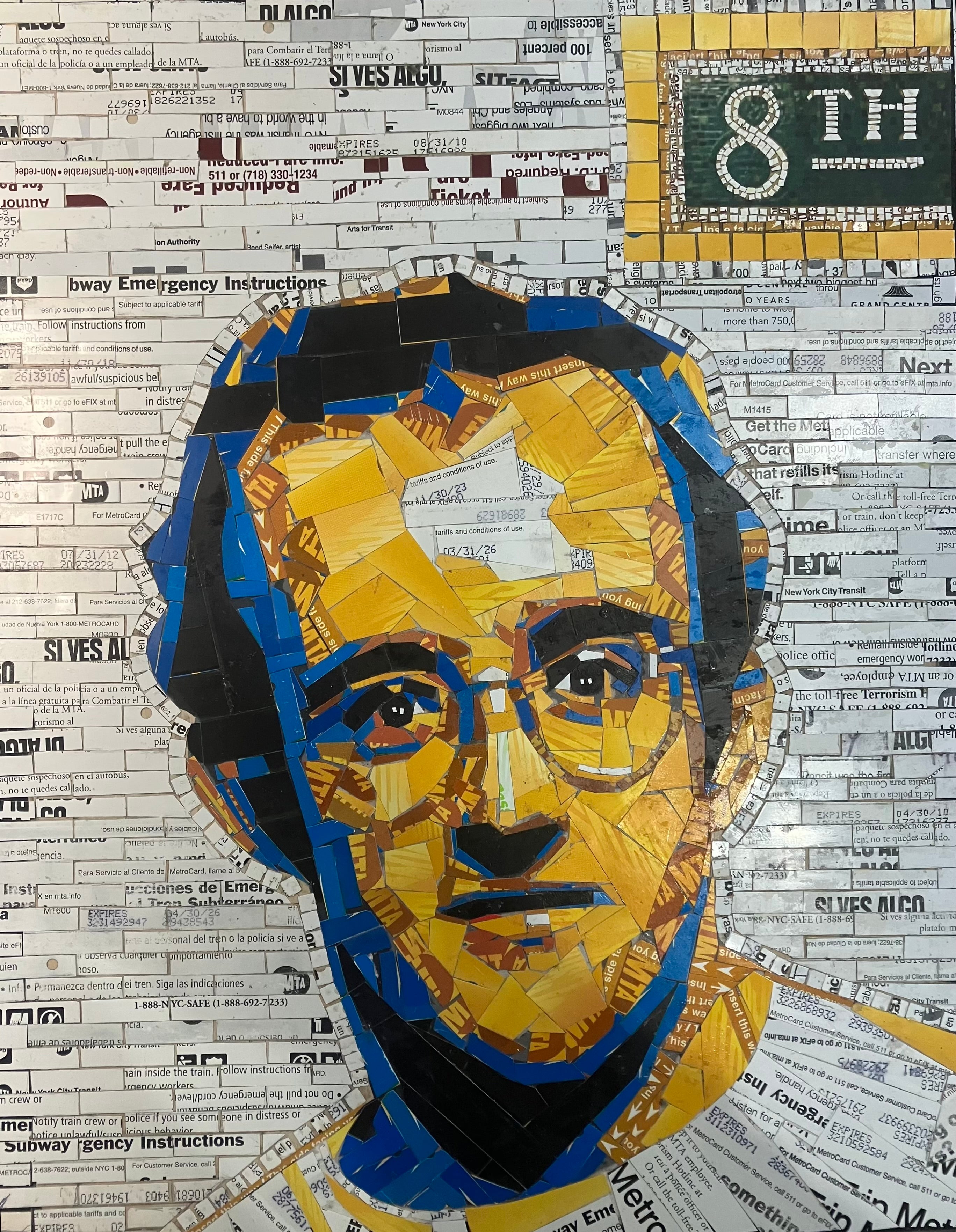 Keith Haring 8th Street Station